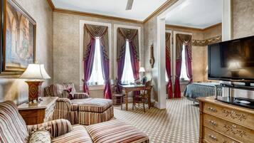 King Junior Suite | Premium bedding, pillow-top beds, individually decorated