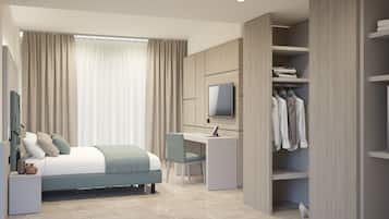 1 bedroom, in-room safe, desk, cribs/infant beds