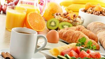 Desayuno buffet incluido todos los días