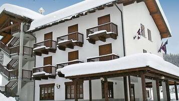 Façade de l’hébergement