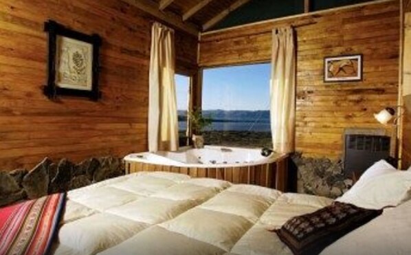 Ropa de cama de alta calidad, cubrecamas y colchones con pillow-top