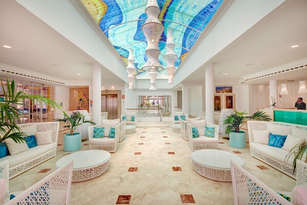 Lobby sitting area