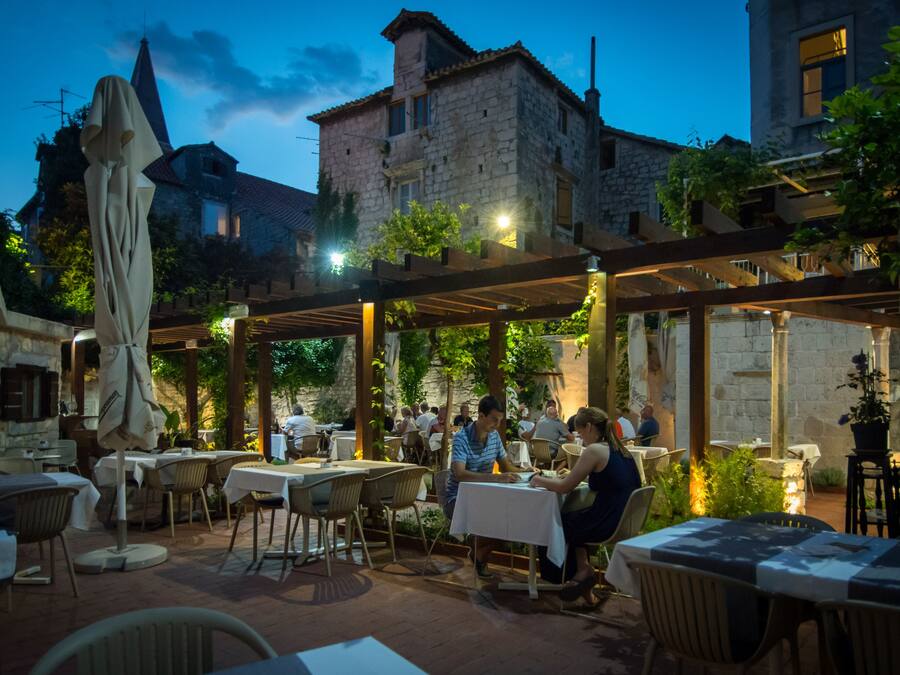 Restaurante al aire libre