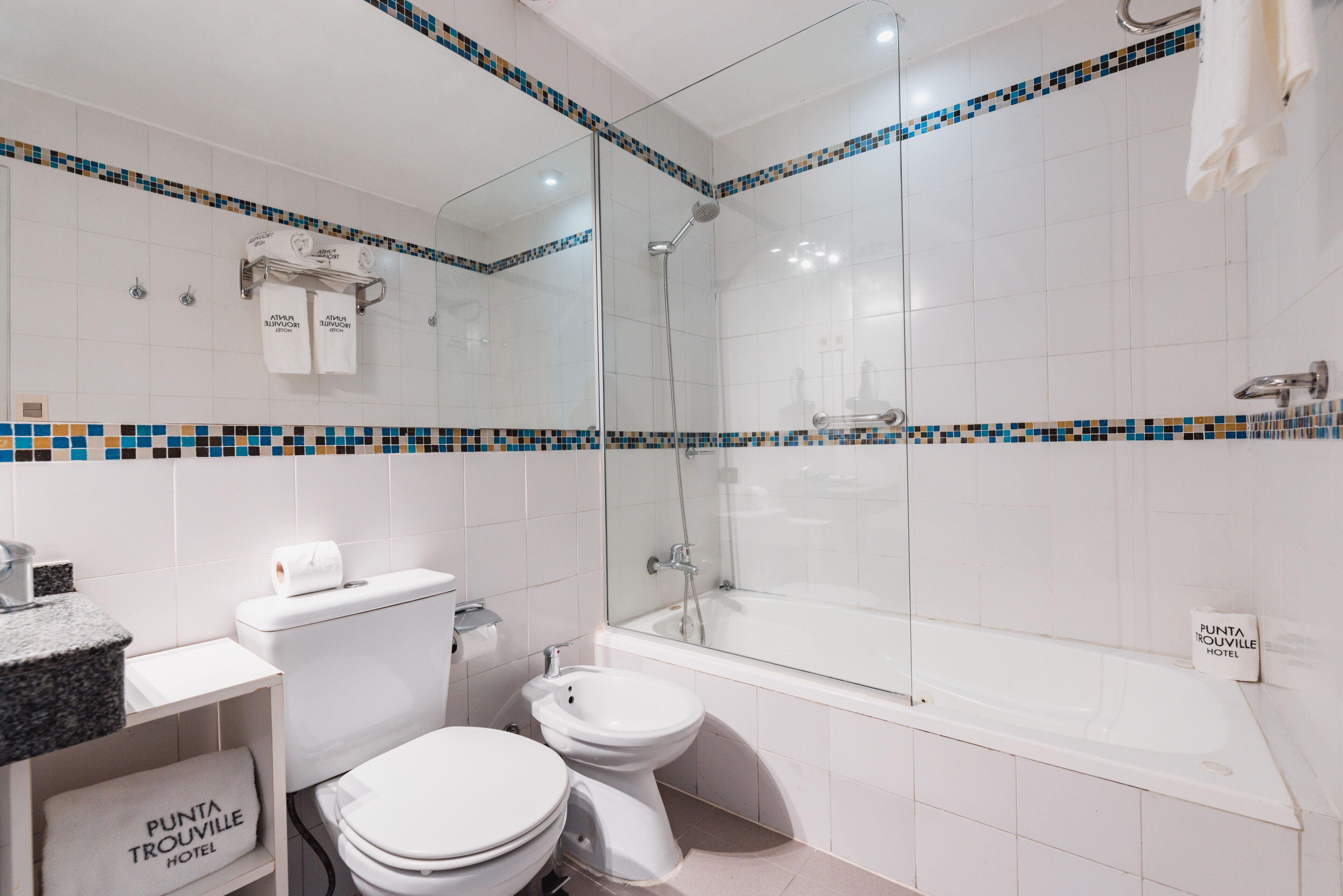 executive penthouse, 1 bedroom, non smoking, sea view | bathroom | free toiletries, hair dryer, bidet, towels