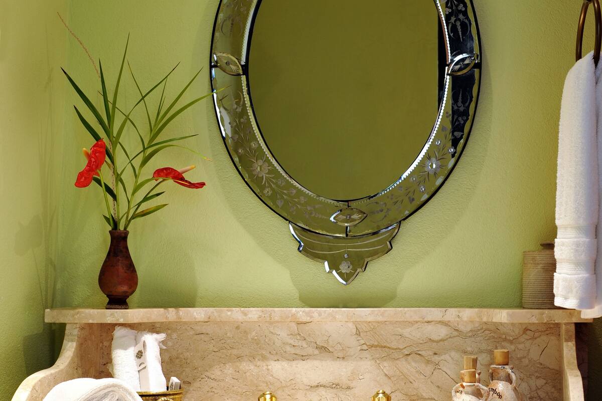 deluxe room | bathroom | shower, designer toiletries, hair dryer, bathrobes