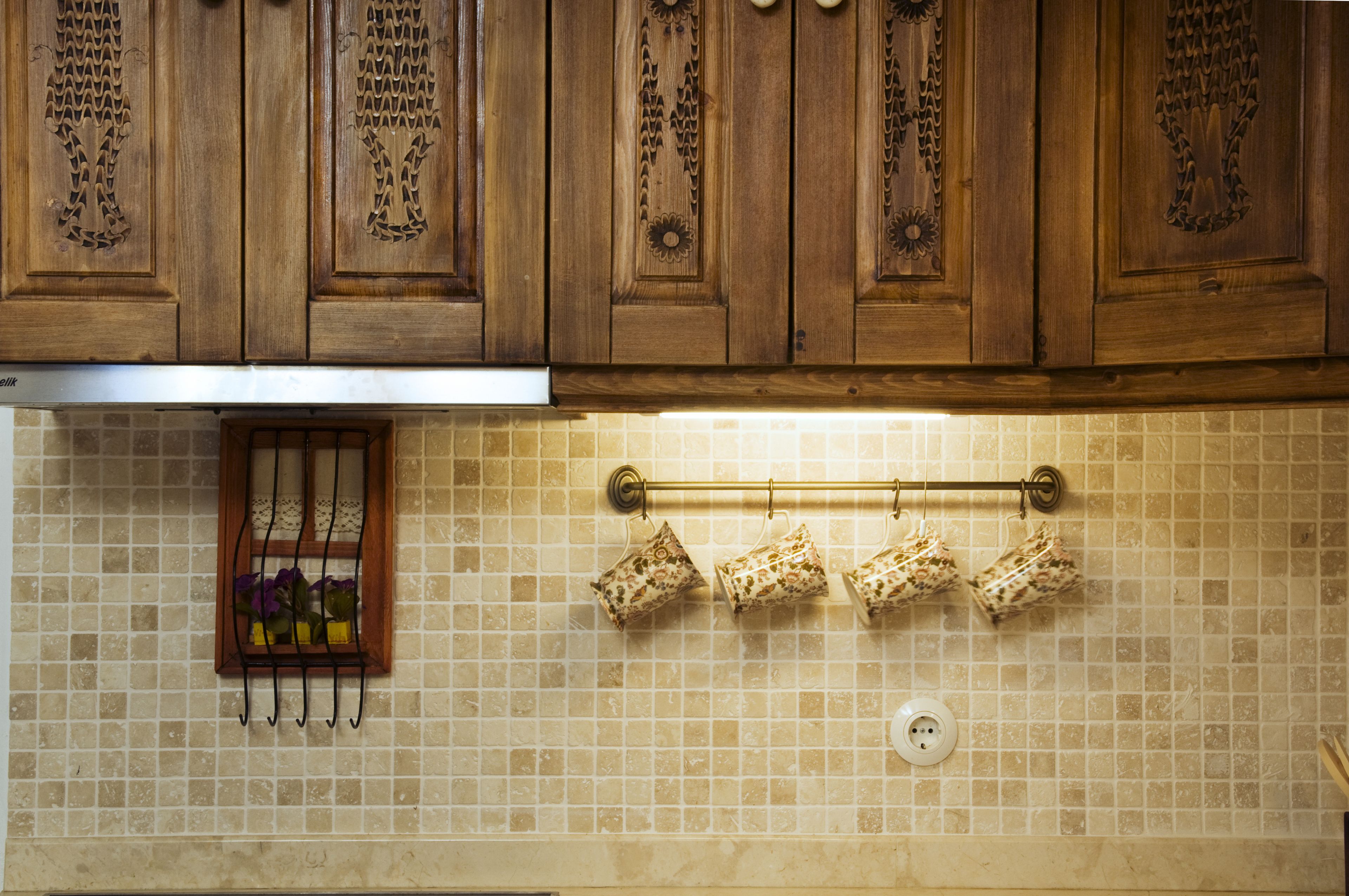 sandima stone house with hot tub, fireplace, garden & pool view  | private kitchen | fridge, microwave, oven, coffee/tea maker