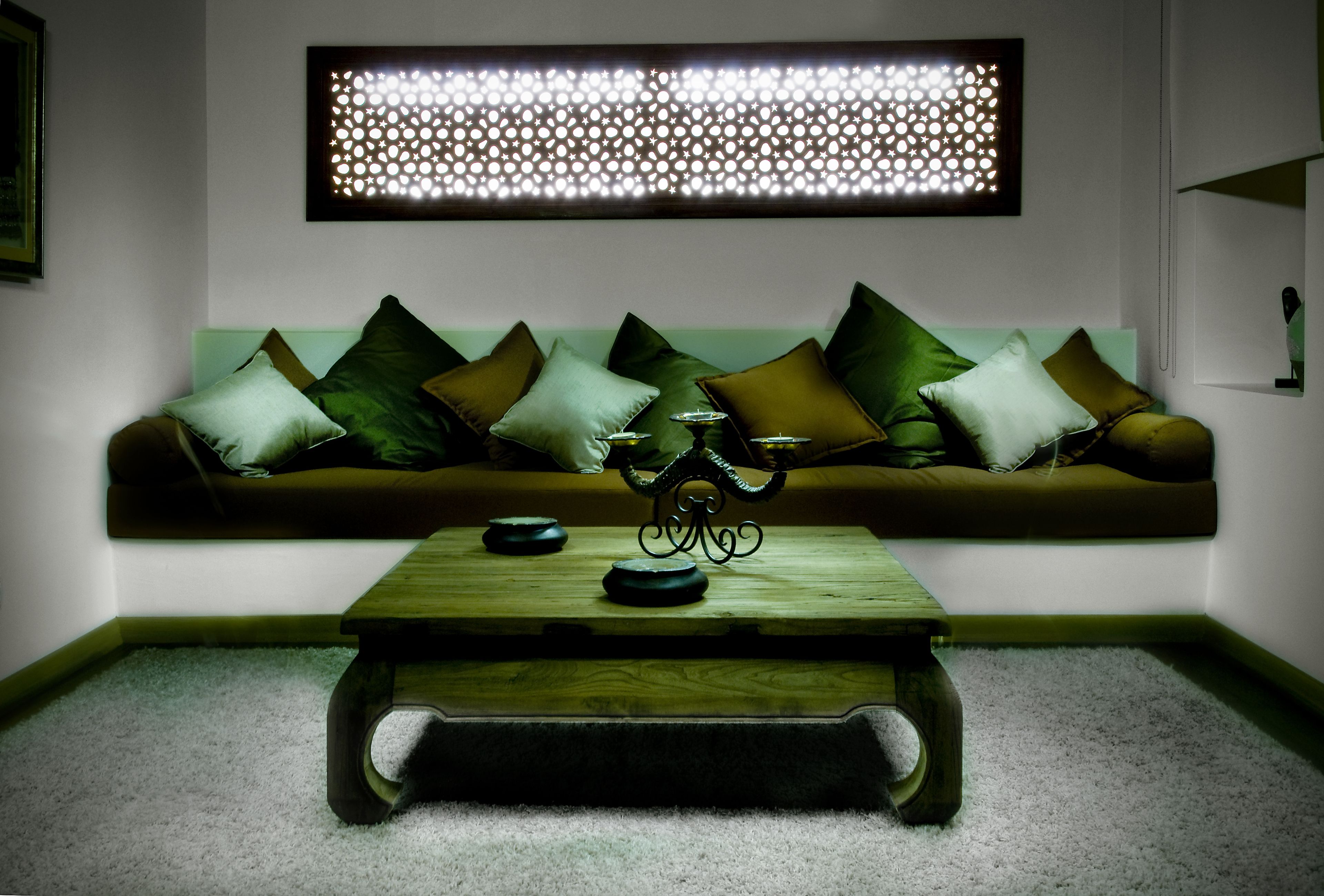 grand deluxe suite with hot tub, fireplace, terrace & sea view | living area | 40-inch led tv with satellite channels, tv, netflix