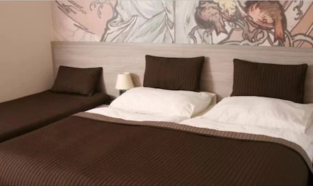 Caja de seguridad en la habitación, cunas y wifi gratis