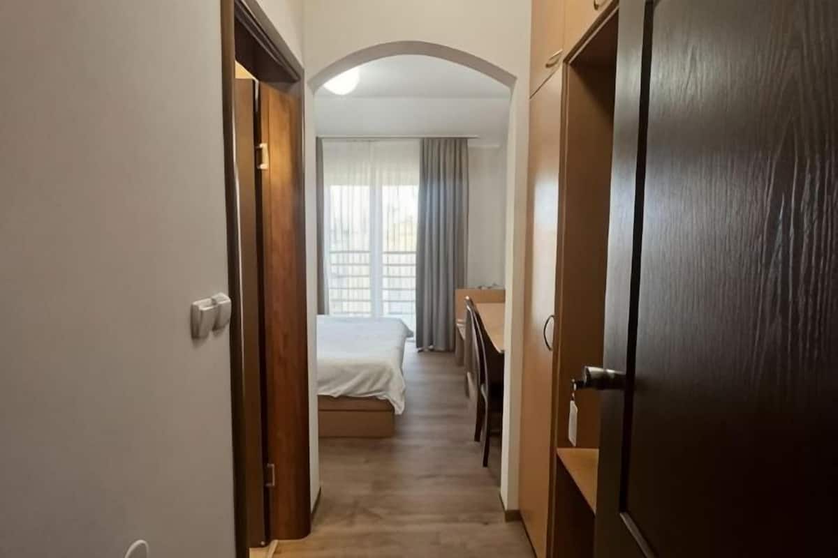 Pillow-top beds, minibar, in-room safe, desk