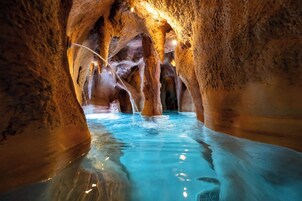 Outdoor pool, open 8:00 AM to 8:00 PM, pool umbrellas, sun loungers