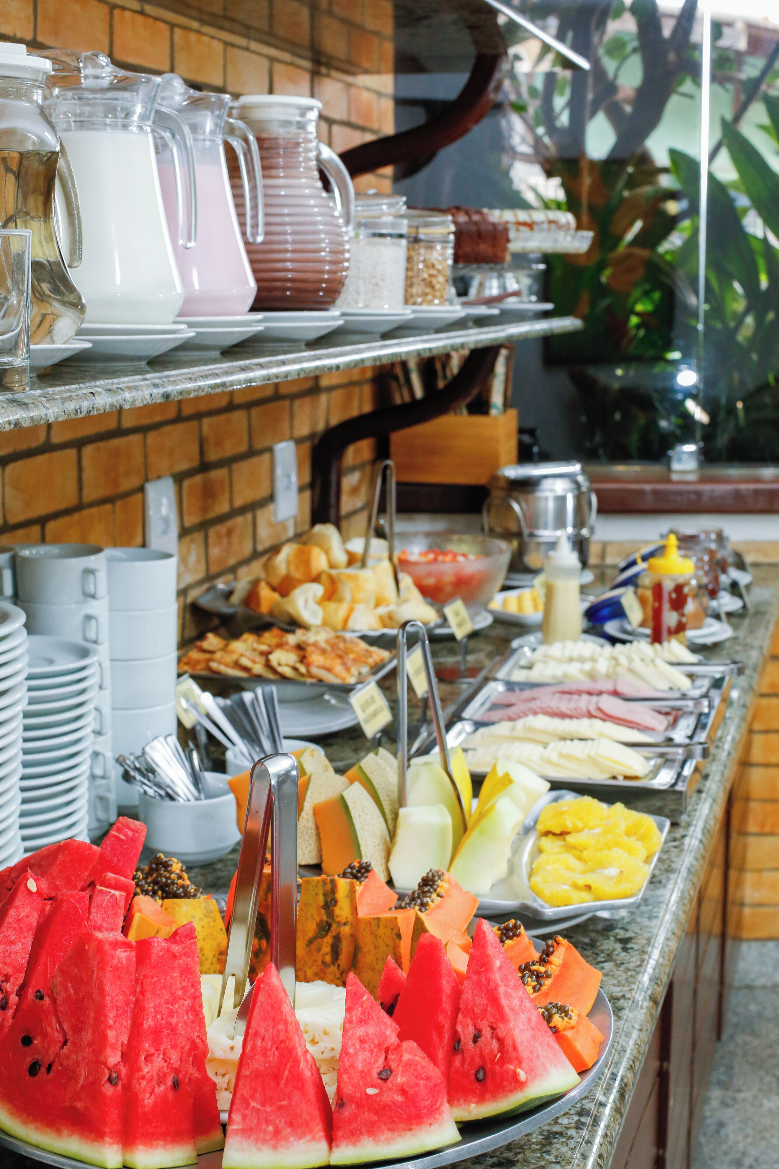 Petit déjeuner buffet compris tous les jours