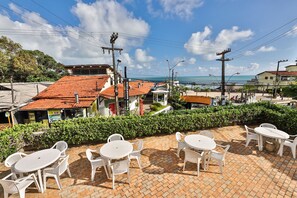 Vista de la ciutat des de l'allotjament