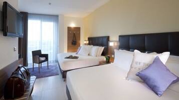 Premium bedding, minibar, in-room safe, desk