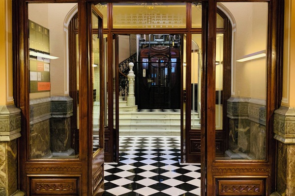 Entrada de la propiedad