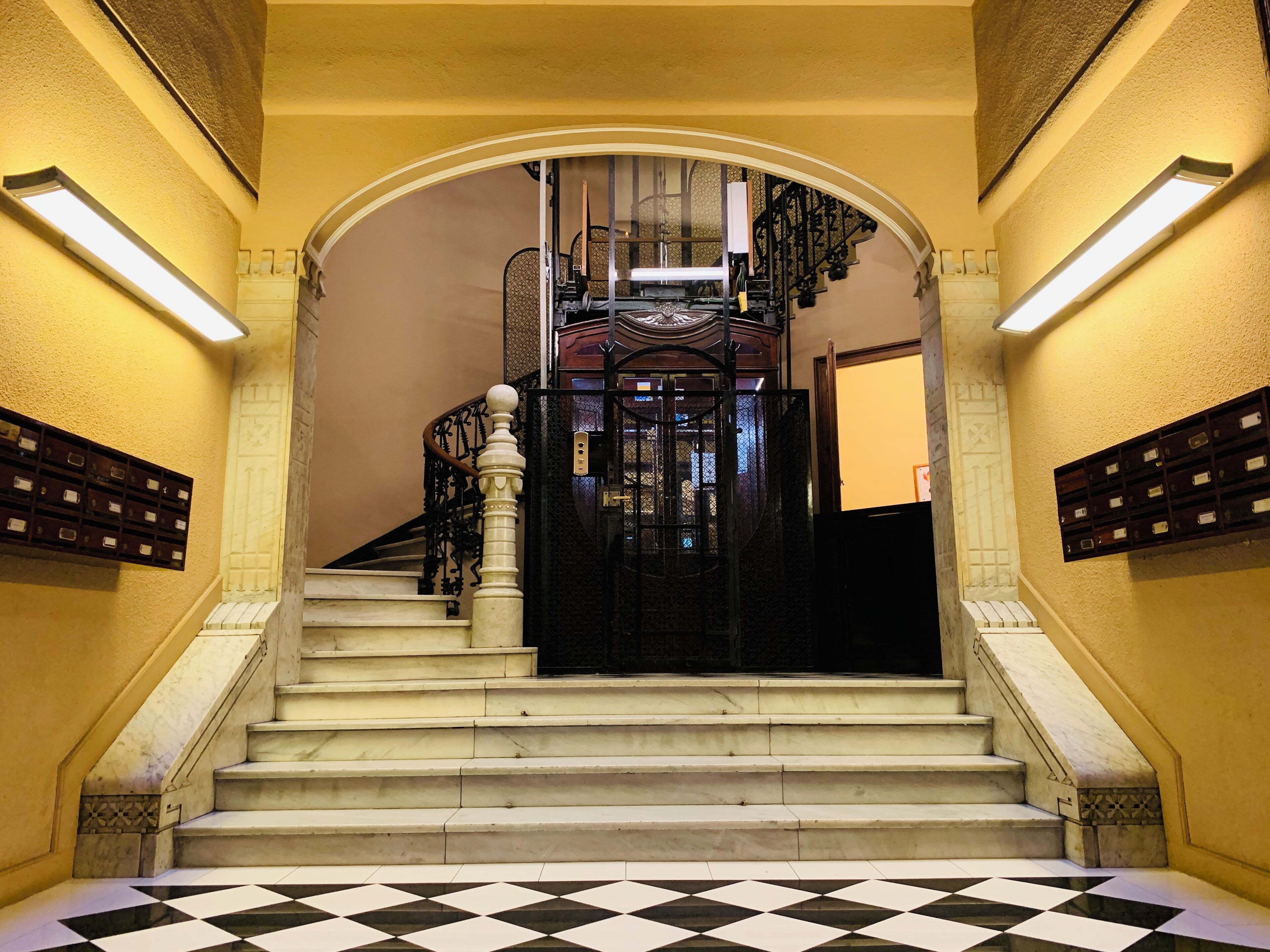 Entrada al alojamiento