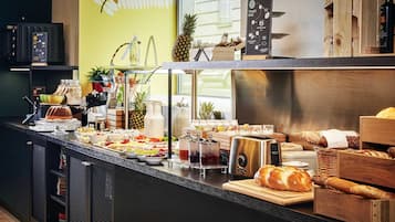 Daily continental breakfast for a fee