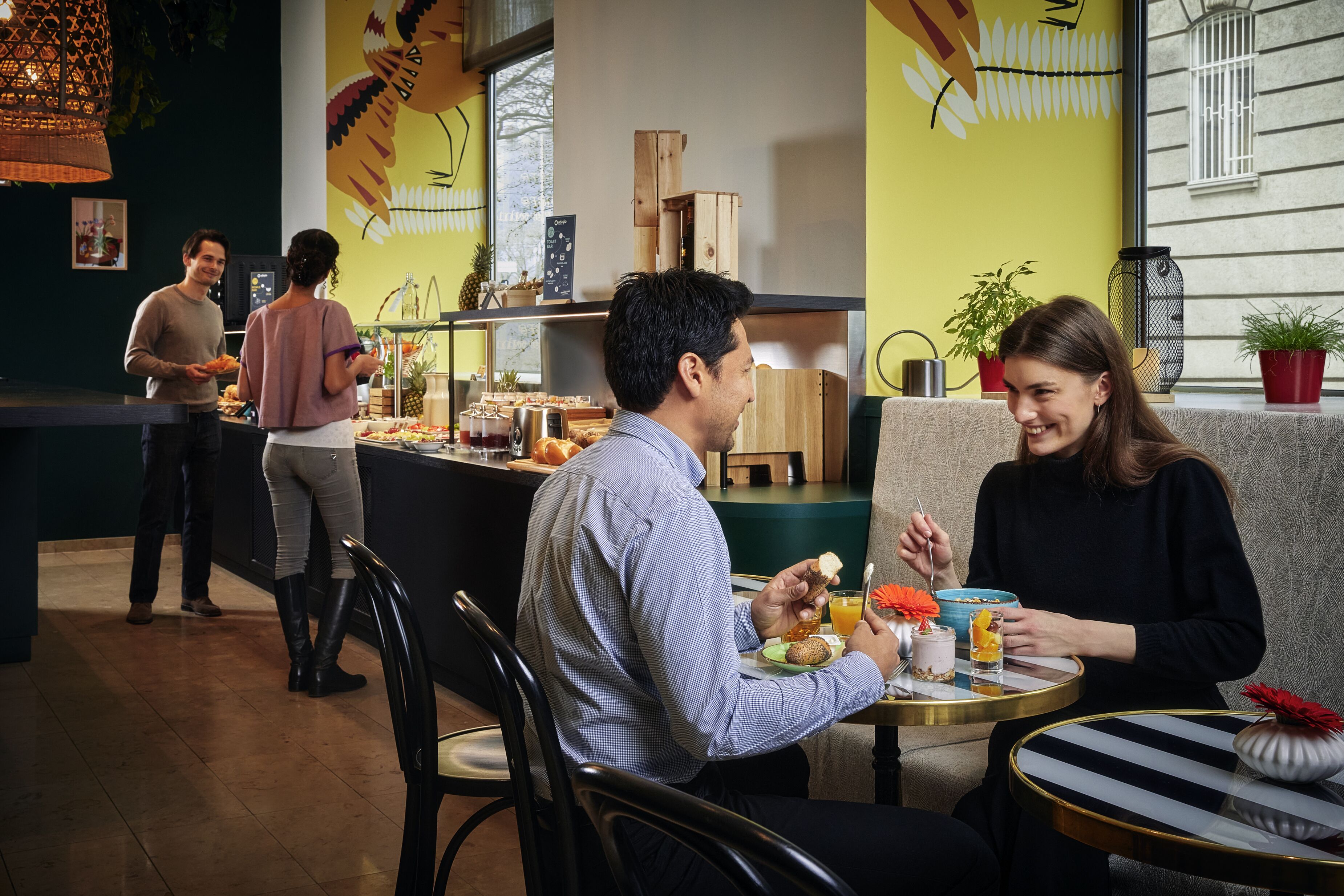 daily continental breakfast (eur 21 per person)