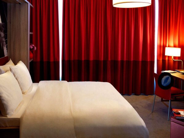 Studio, 1 Double or 2 Twin Beds | Hypo-allergenic bedding, in-room safe, desk, soundproofing - Aparthotel Adagio Vienna City (Vienna)