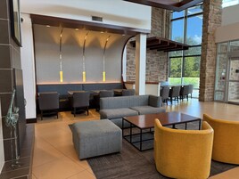 Sala de estar en el lobby