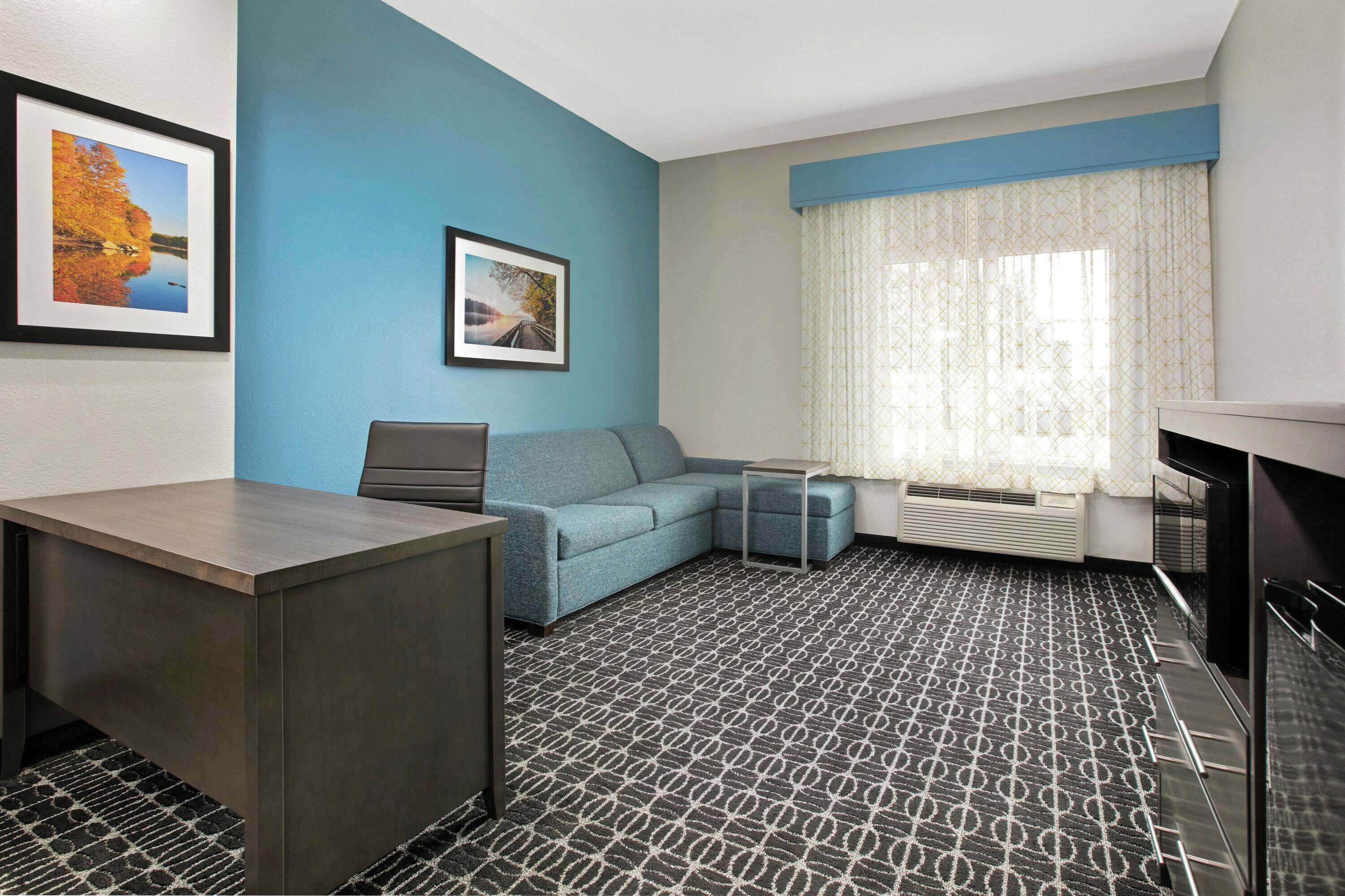 premium bedding, desk, iron/ironing board, free cots/infant beds