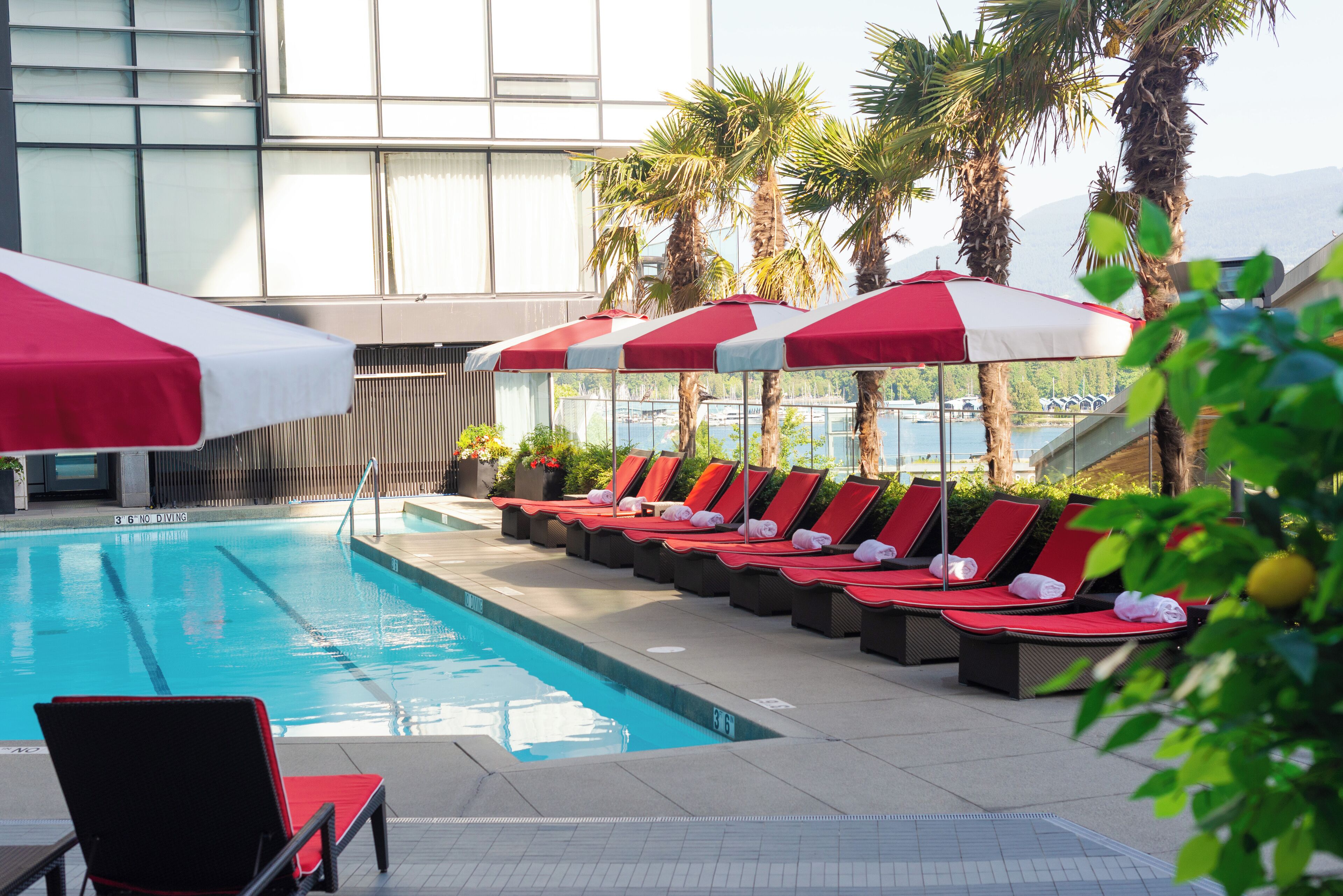 Outdoor pool, cabanas (surcharge), pool umbrellas