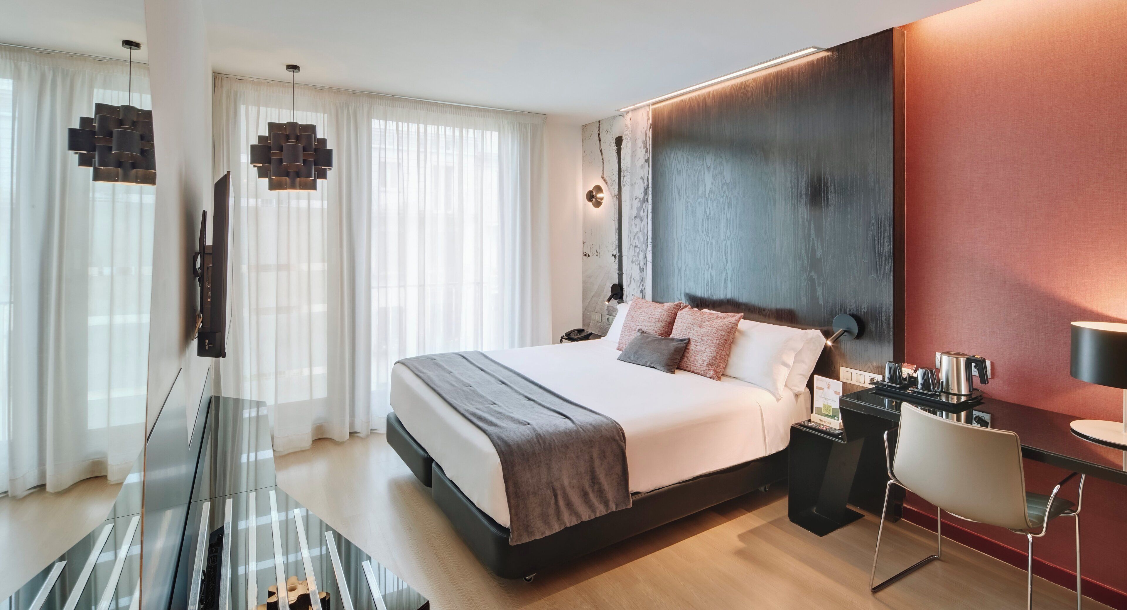 Minibar, in-room safe, desk, blackout curtains