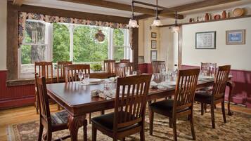 Free daily full breakfast