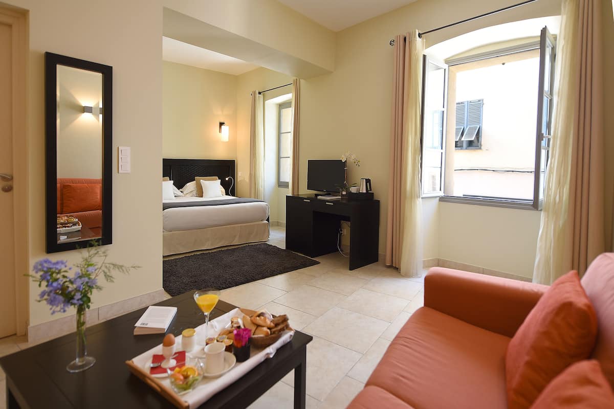 Junior Suite, 1 King Bed with Sofa bed, City View | View from room