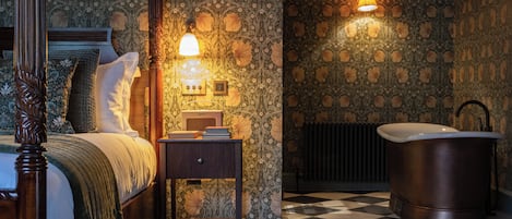 Suite | Senger med Select Comfort-madrass, skrivebord og strykejern/-brett