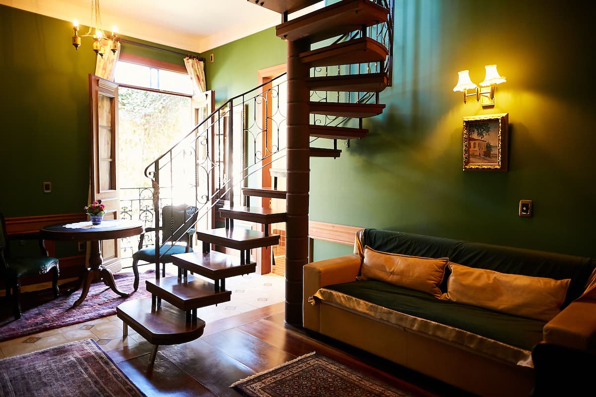 Loft, privézwembad | 1 slaapkamer, lakens van Egyptisch katoen, luxe beddengoed