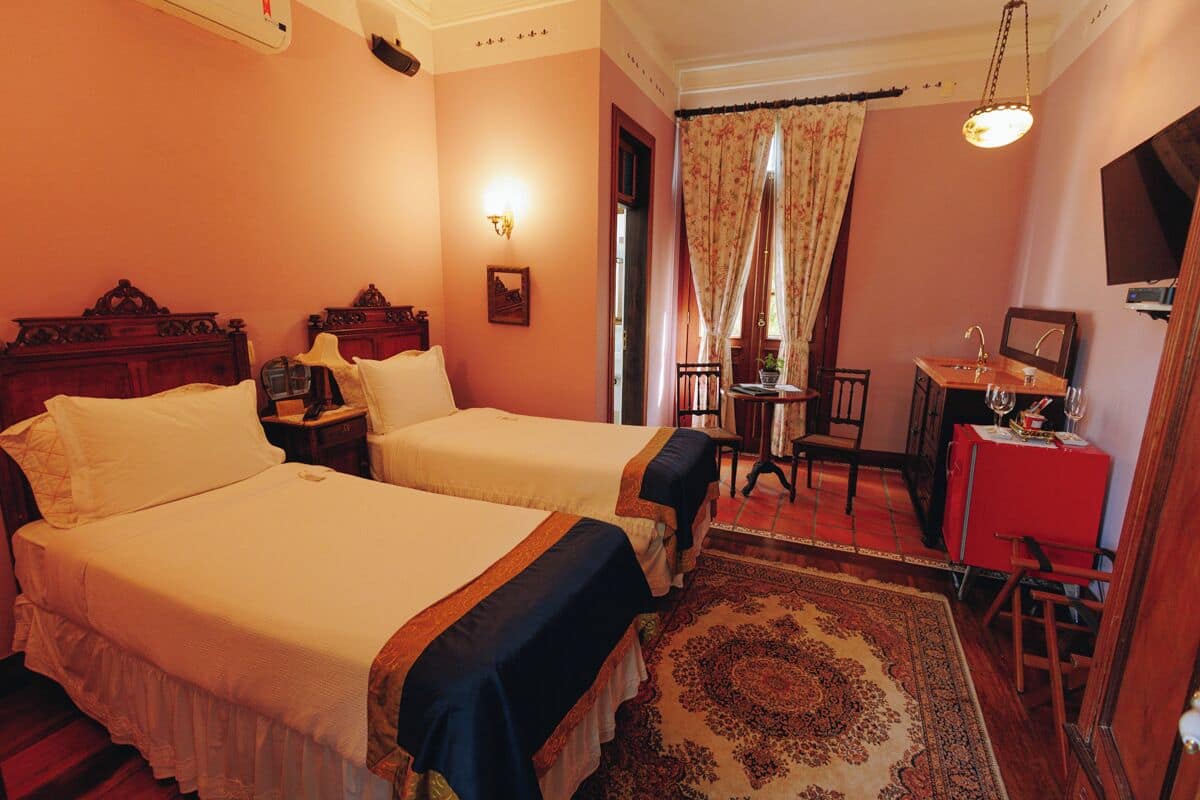 Premium suite, 2 eenpersoonsbedden | 1 slaapkamer, lakens van Egyptisch katoen, luxe beddengoed