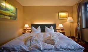 1 bedroom, pillow-top beds, in-room safe, individually decorated