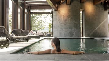 Sauna, hot tub, steam room, Turkish bath/hammam, body treatments
