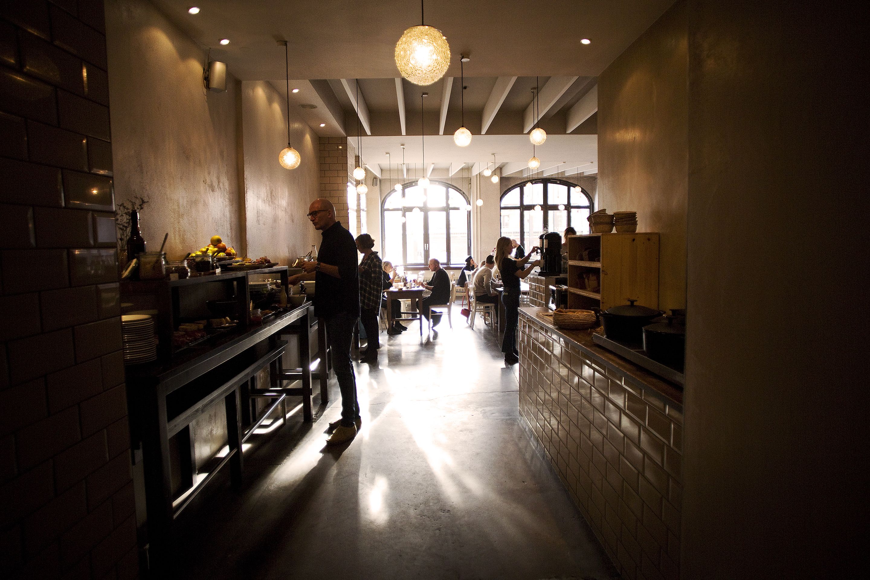 daily buffet breakfast (eur 28 per person)