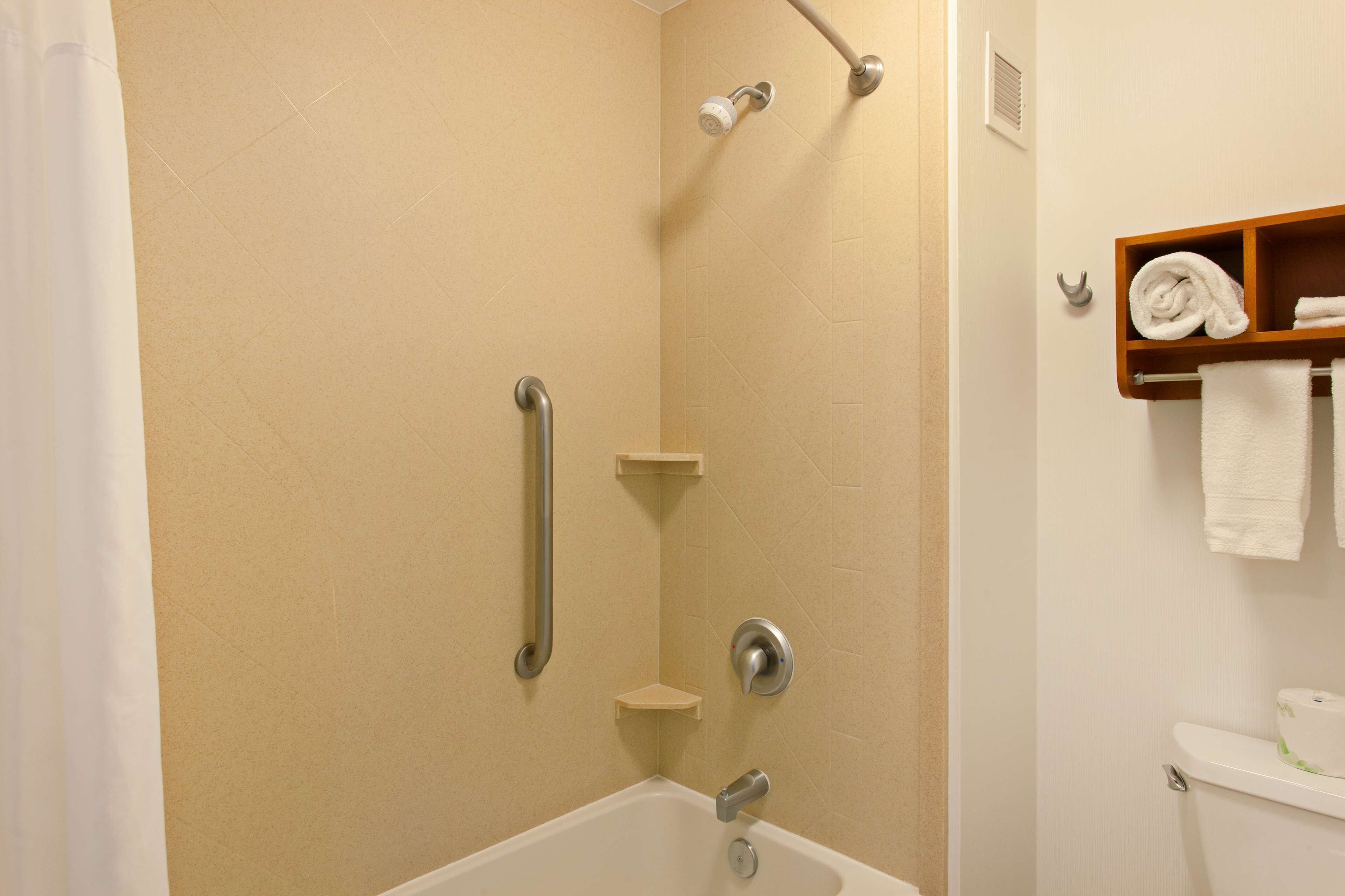 free toiletries, hair dryer, towels, soap