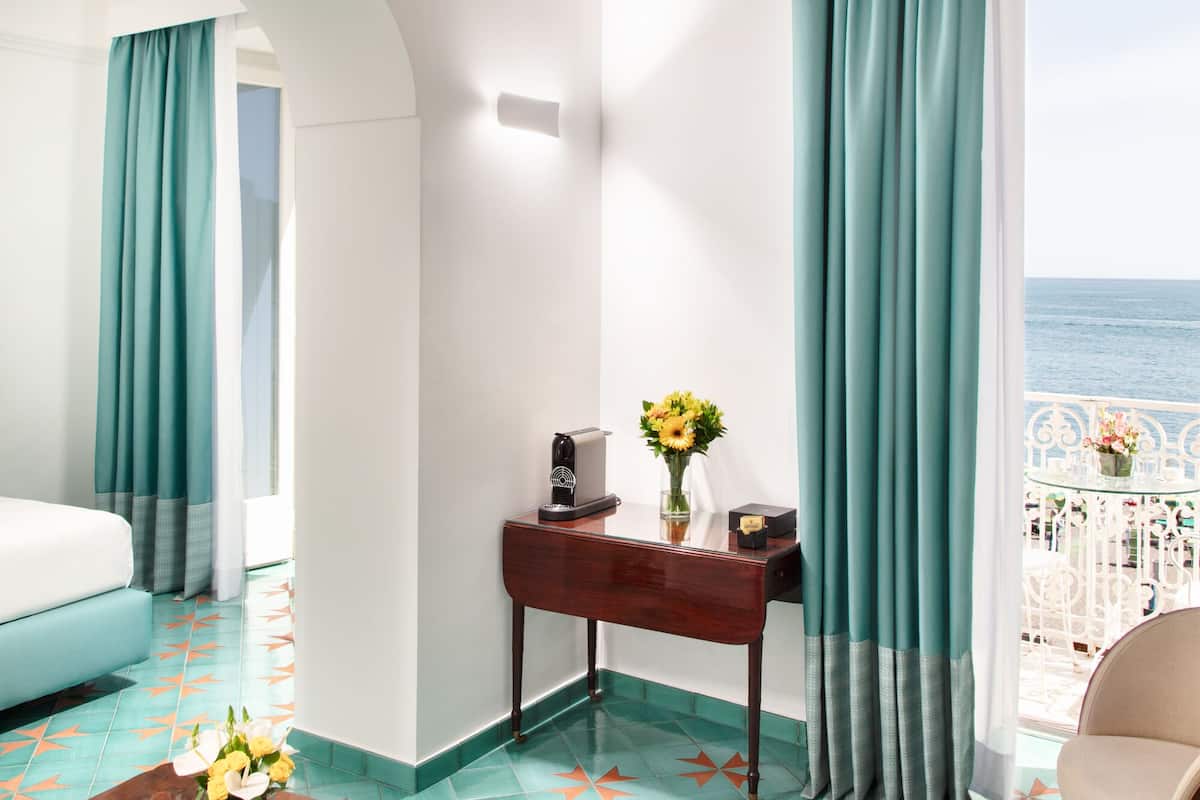 junior double or twin room, sea view | premium bedding, down duvets, minibar, in-room safe