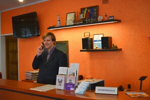 Reception - Jeruzale Hotel (Vilnius)