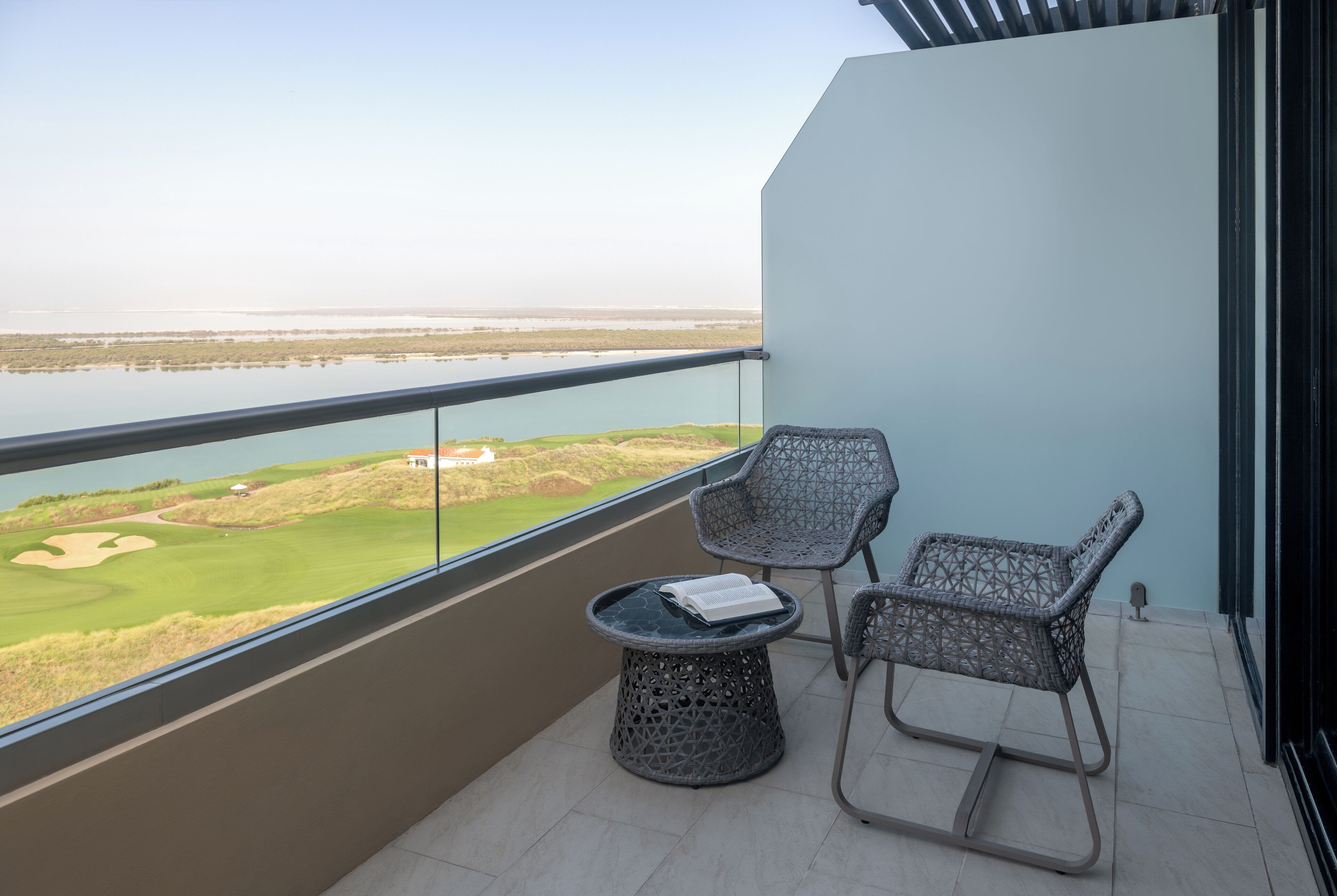 Deluxe-Zimmer, 1 King-Bett, Balkon, Meerblick | Blick vom Balkon