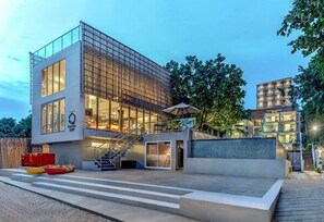 Fachada de la propiedad