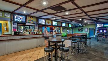 2 bars/lounges, sports bar