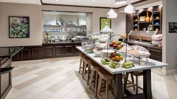 Daily continental breakfast for a fee