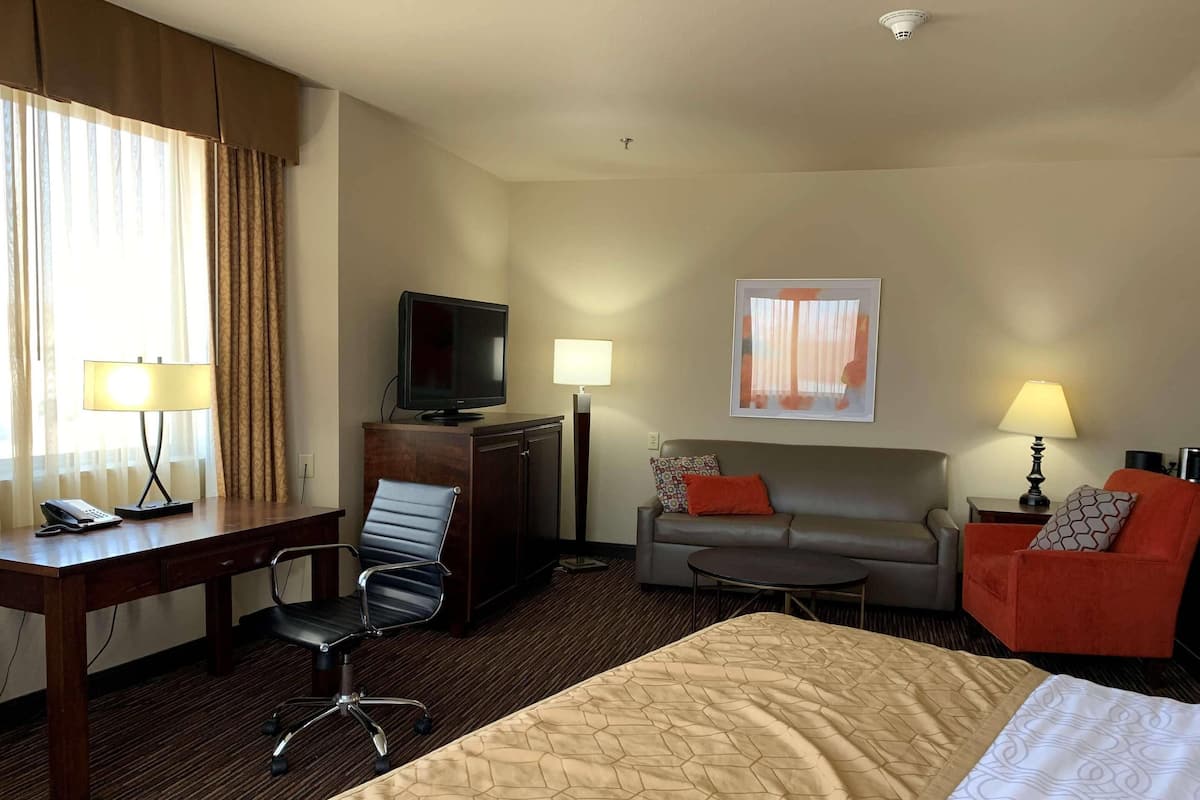 套房, 1 間臥室, 非吸煙房, 轉角 | 1 間睡房、遮光窗簾/窗簾、熨斗/熨衫板、免費嬰兒床