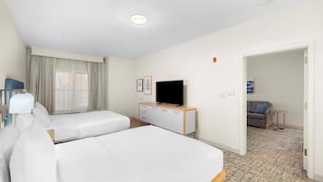 Desk, iron/ironing board, free cribs/infant beds, free rollaway beds