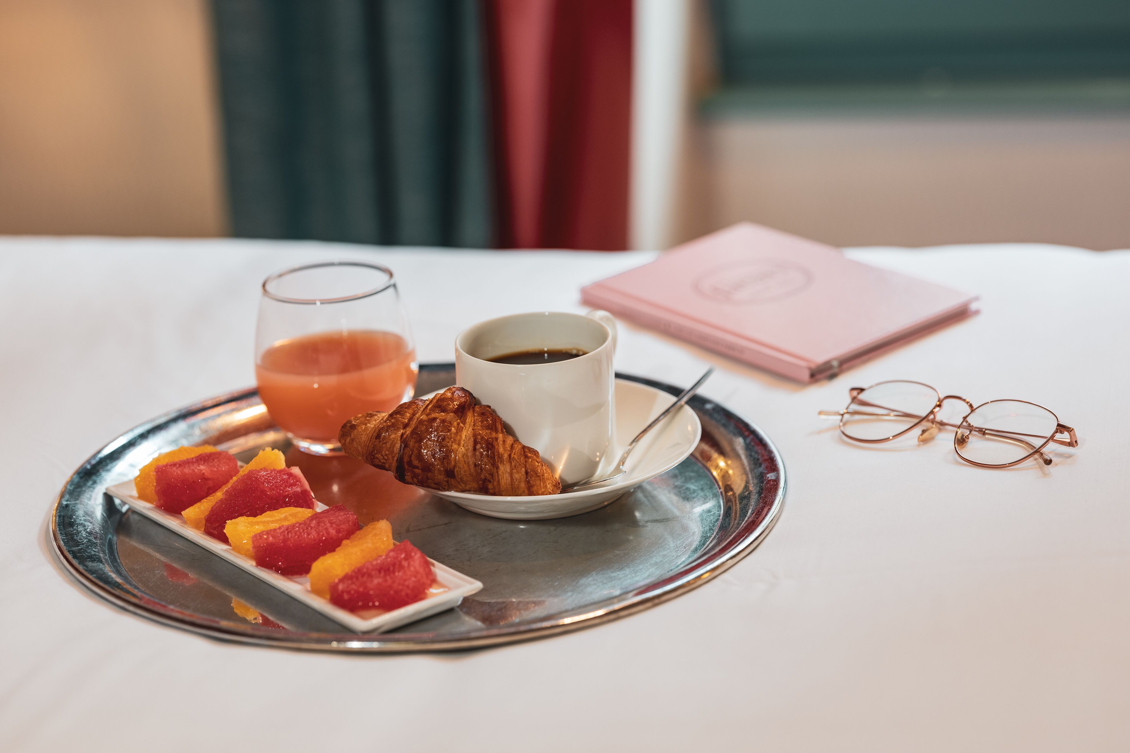 daily buffet breakfast (eur 18 per person)