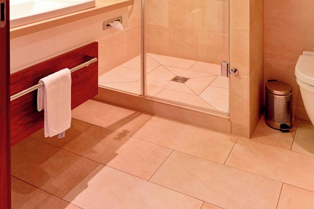 shower, free toiletries, hair dryer, bathrobes