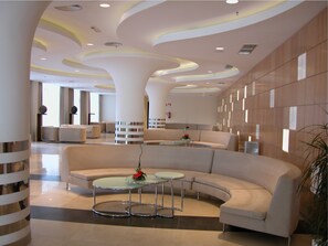 Sala de estar en el lobby