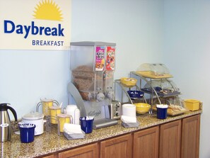 Free daily continental breakfast