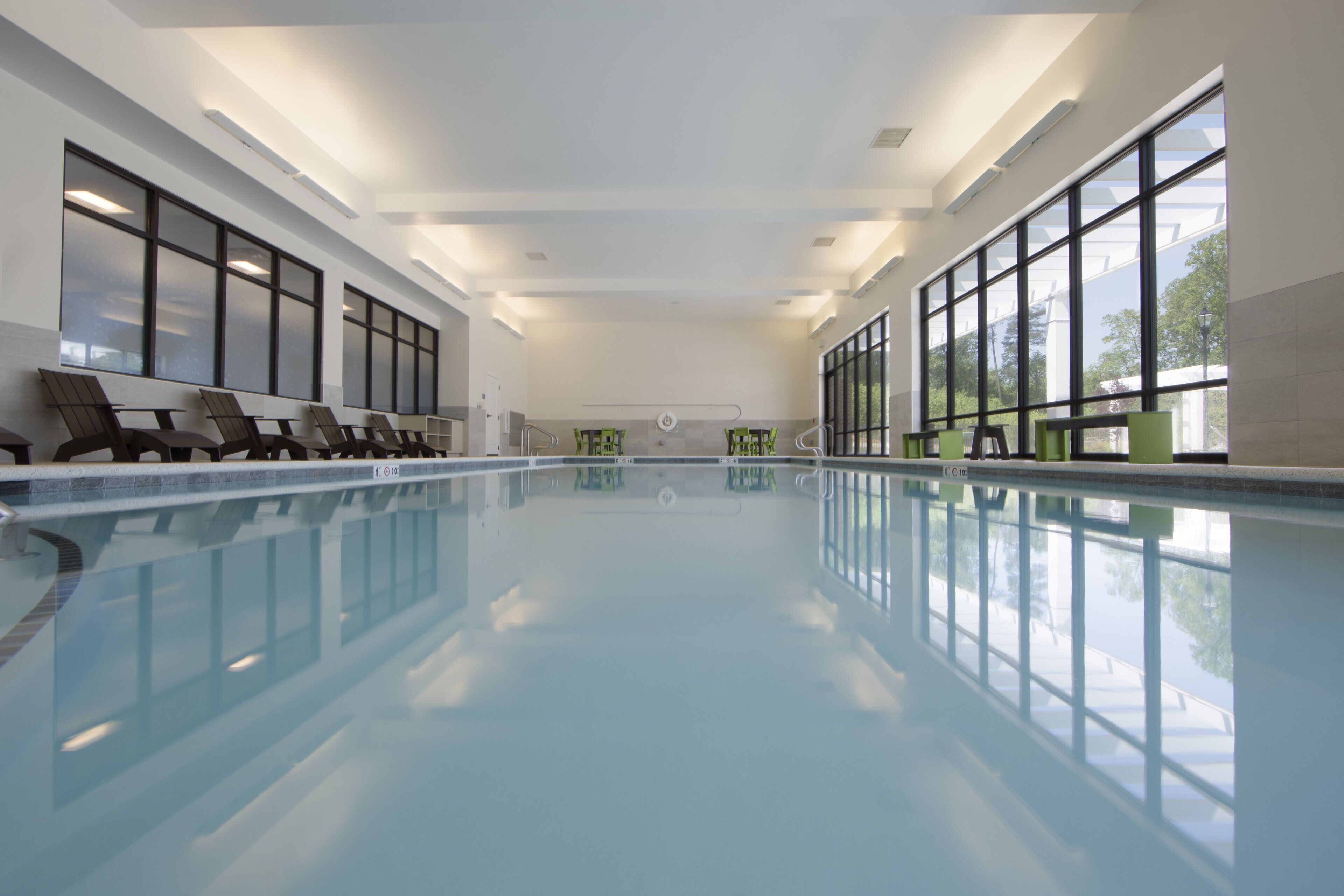 indoor pool, 2 outdoor pools, pool umbrellas, pool loungers