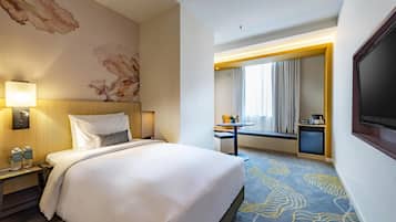 Kamar Single | Minibar, brankas, kedap suara, dan setrika/meja setrika