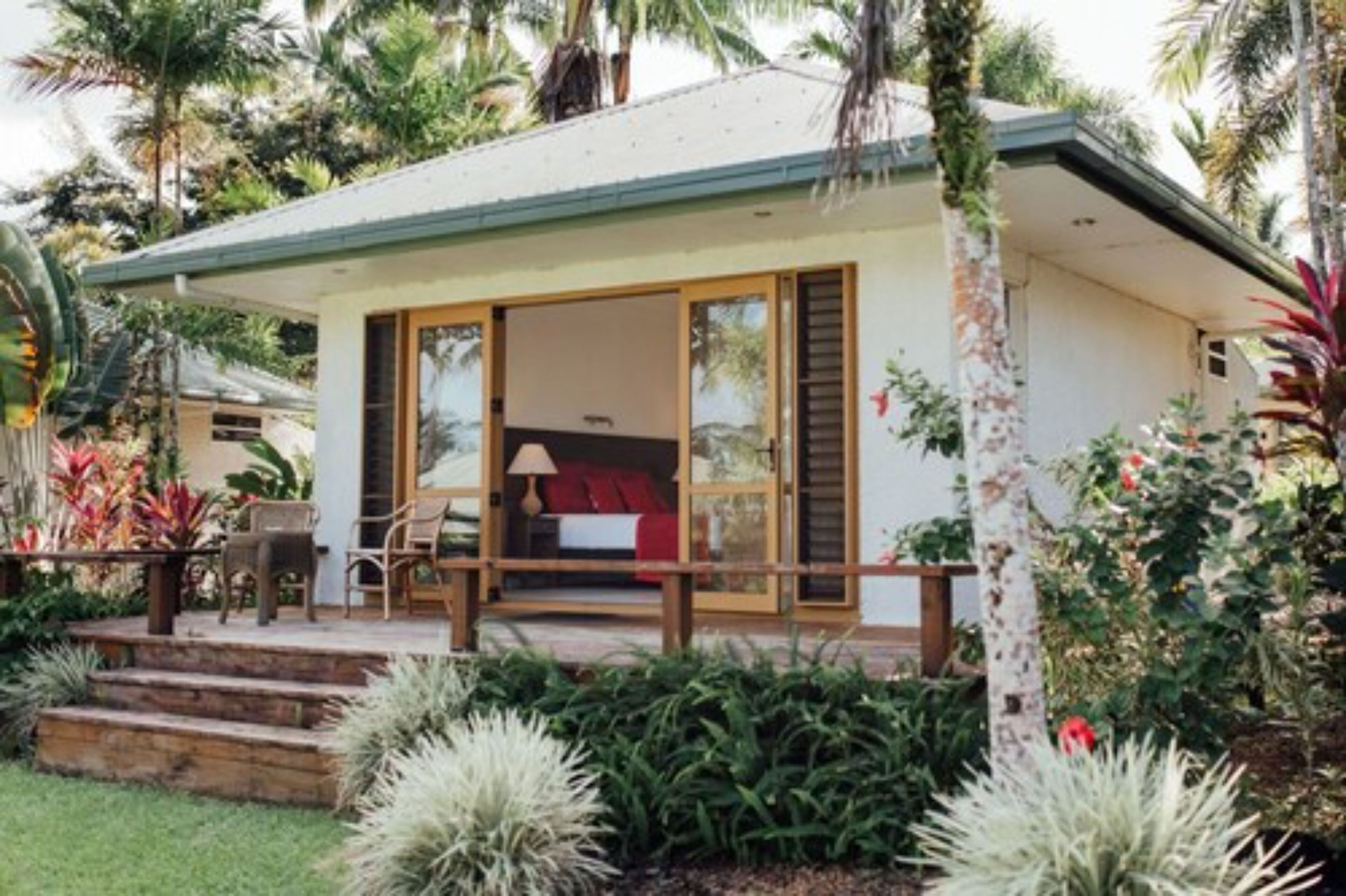 Villa – superior, havutsikt | Sengetøy av topp kvalitet, safe på rommet og individuelt dekorert